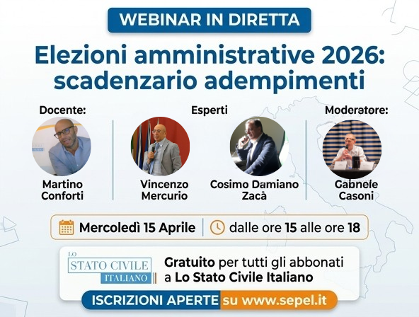 Elezioni Amministrative 2026: scadenzario adempimenti